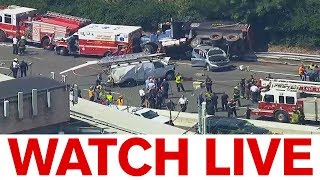 BREAKING: NJ troopers struck by dump truck in West Orange