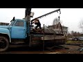 Свой кран Кран своими руками ГАЗ-52 Кран для ГАЗ Кран манипулятор Автокран Подъемный кран Самоделка