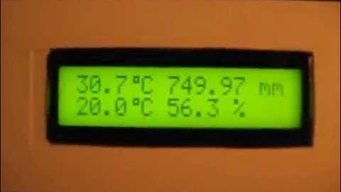 Wi Fi метеостация на базе ESP8266