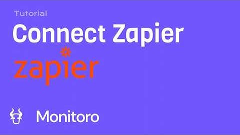 Monitoro Basics: Connect Zapier