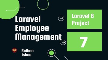 Employee Management Project in Laravel #7 department route