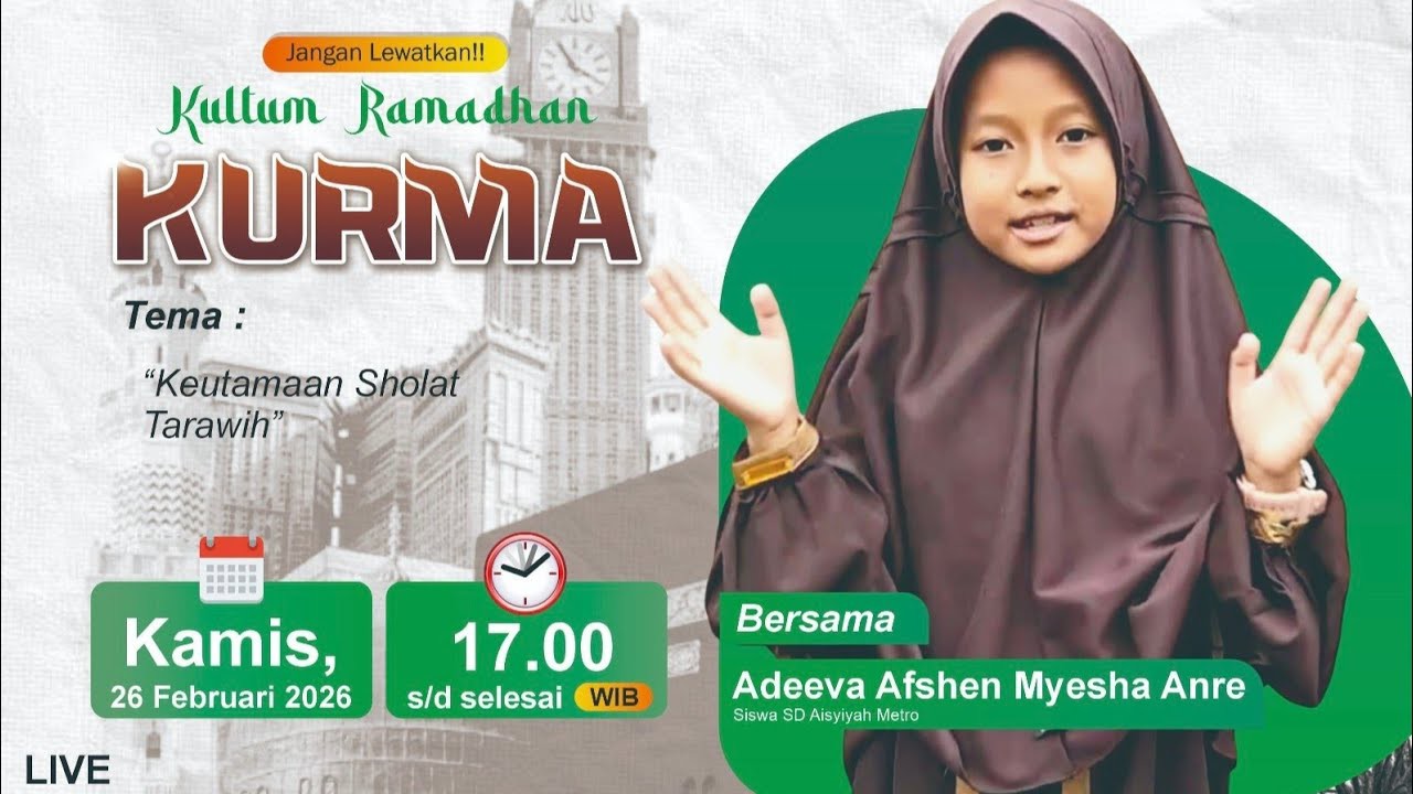KURMA _KULTUM RAMADHAN_OLEH ADEVA AFSHEN MYESA ANRE_EDISI 4