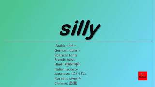 meaning and how to pronounce Silly | U Vocab