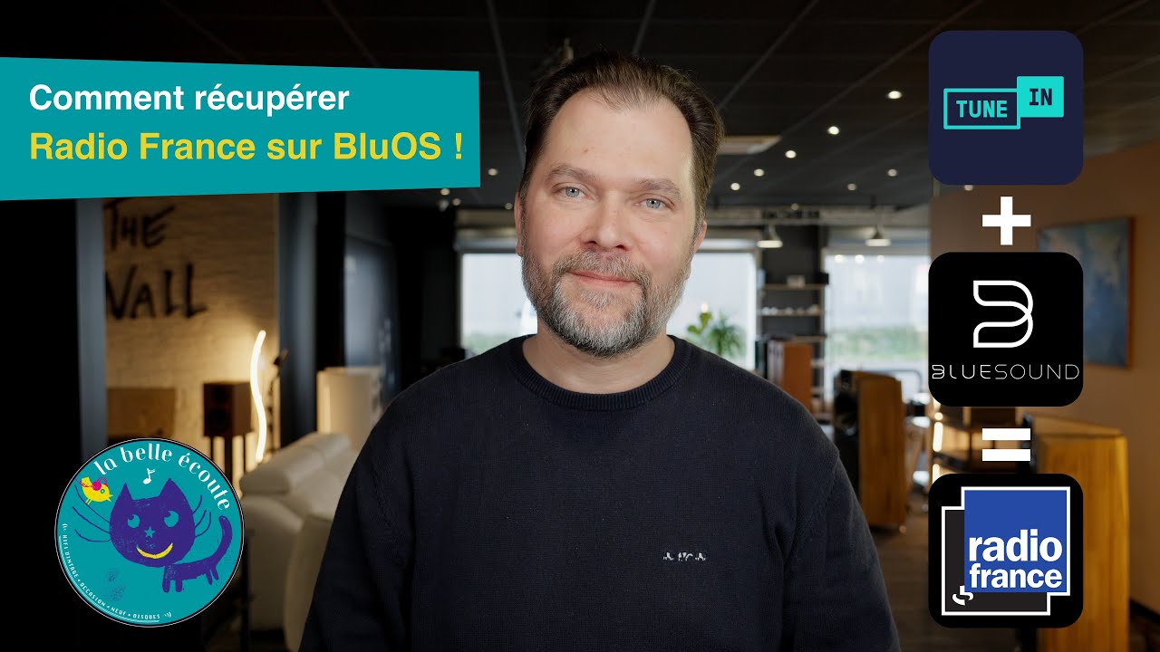 Ecouter les stations de Radio France avec TuneIn et Bluesound - YouTube