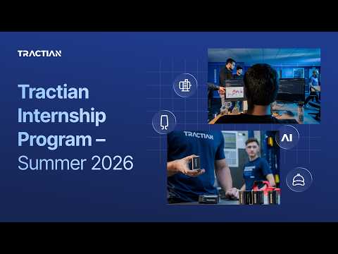 Tractian Internship Program - Summer 2026 thumbnail