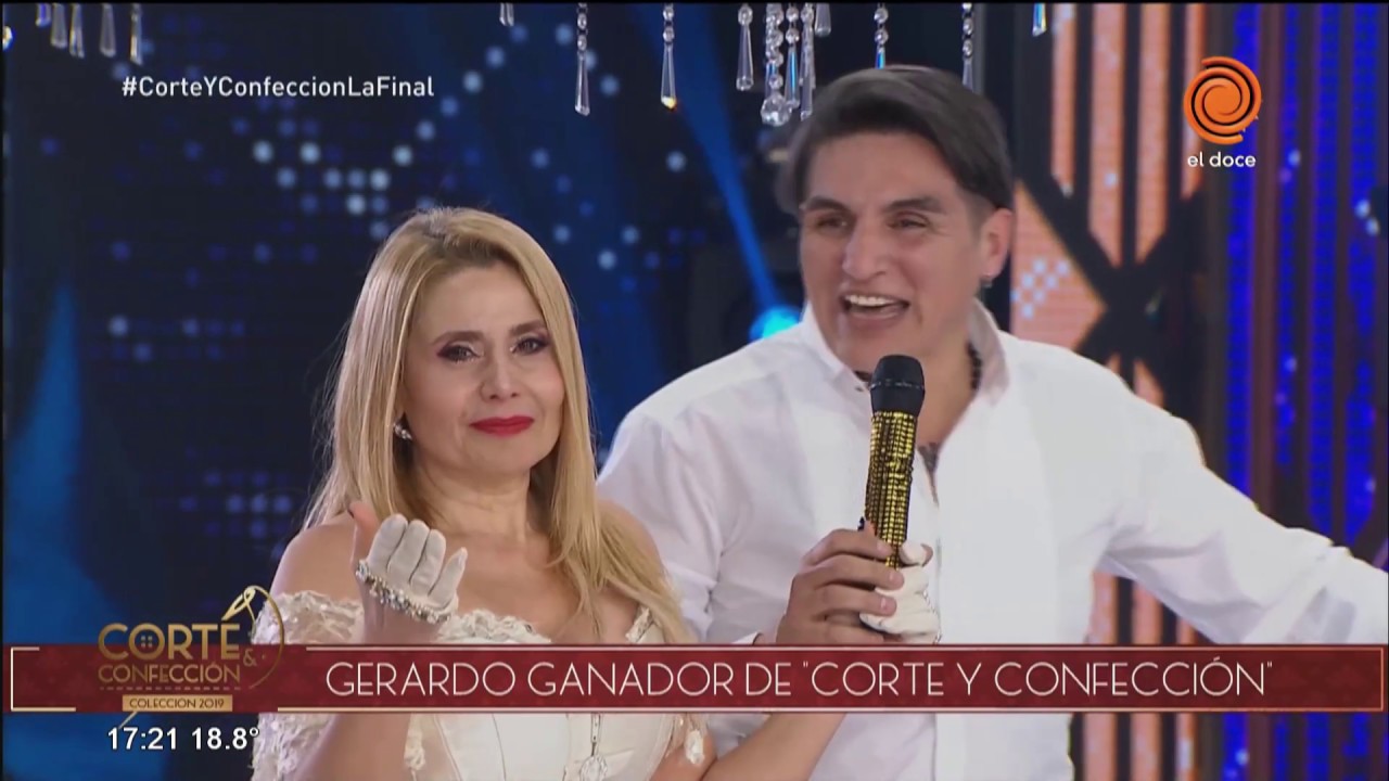 Gerardo Casas, el cordobés ganador de Corte y Confección 2019