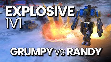 rAndy VS Grumpy - Beyond All Reason 1v1 PVP Cast