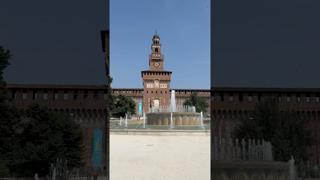 Castello Sforzesco Milan Italy 