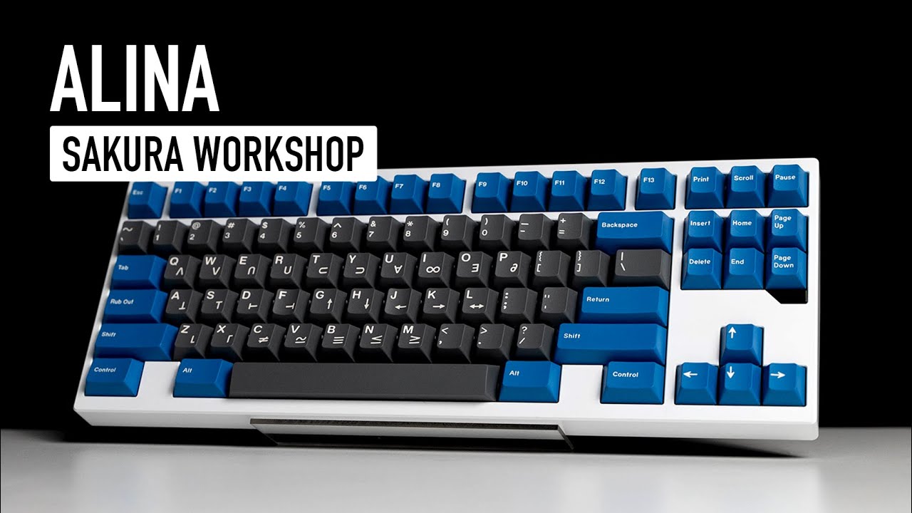 Sakura Workshop Alina Build and Typing Sound Test - YouTube