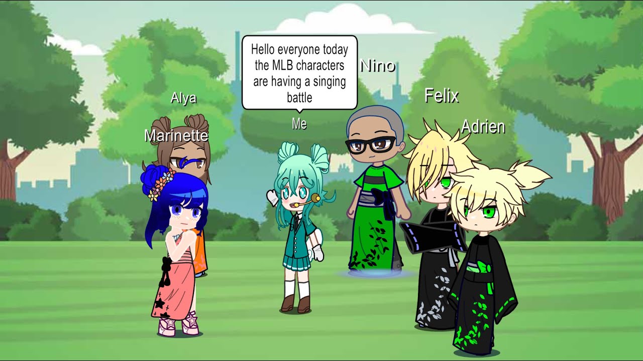 MLB singing battle ( Felix x Marinette )