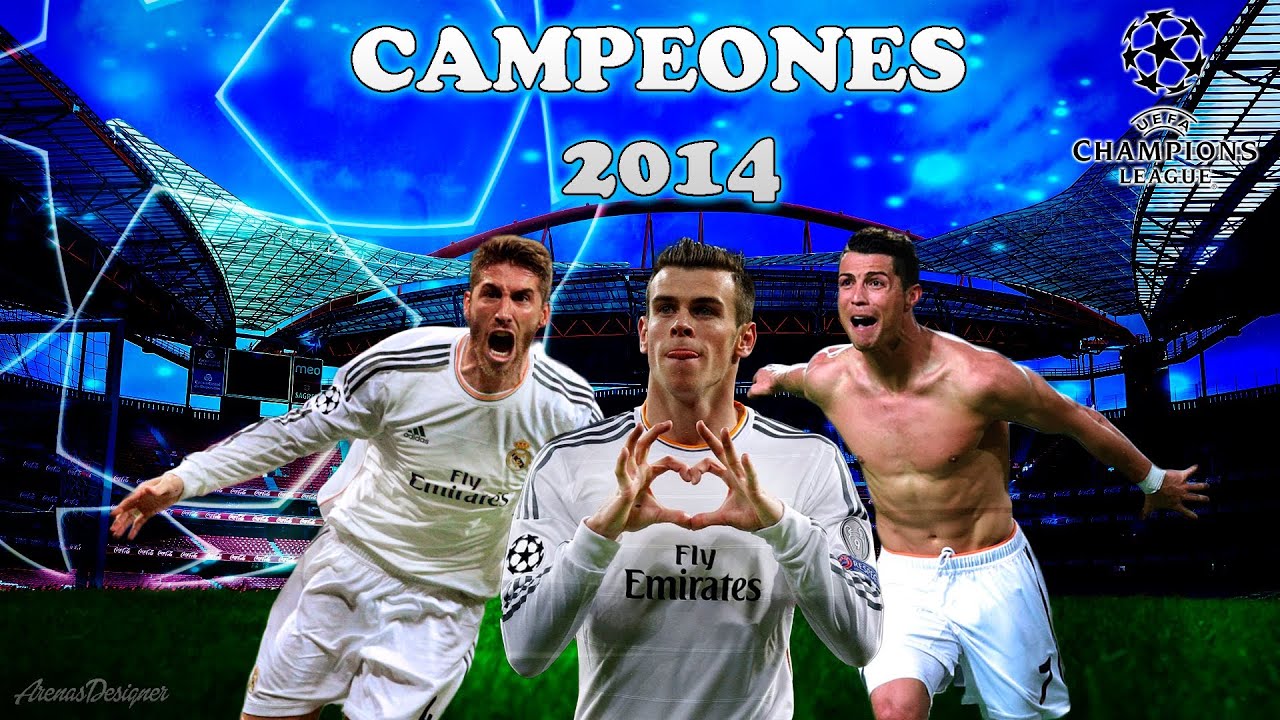 Real Madrid UEFA Champions League 2014 Wallpaper SpeedArt YouTube