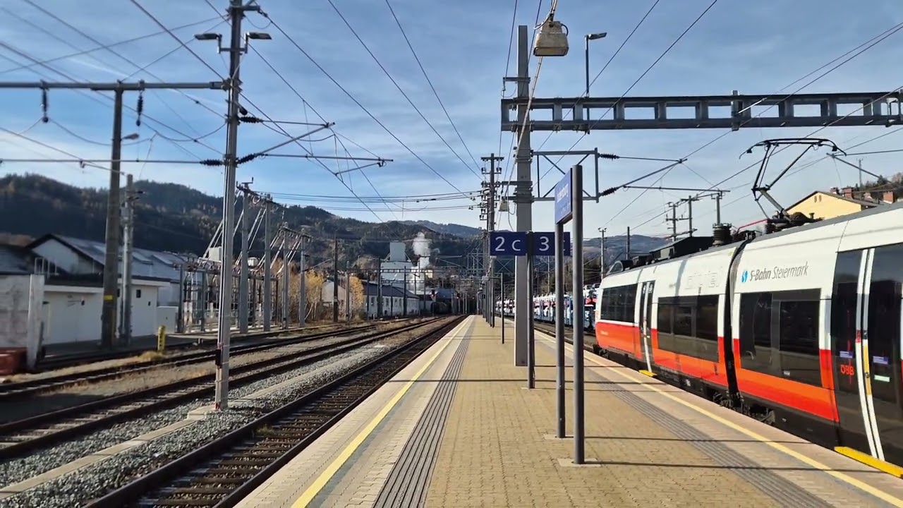 railjet 534 am 19.11.2025 in Judenburg