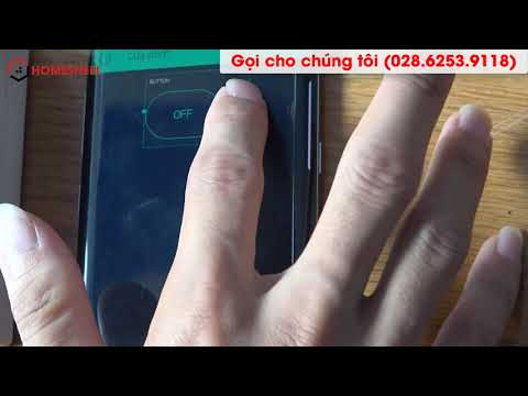 HƯỚNG DẪN CÀI ĐẶT PHẦN MỀM VÀ KẾT NỐI WIFI CHO BỘ HOMESHEEL DOOR