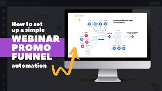 How to set up a simple webinar promo funnel automation (example + demo)