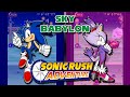 Sonic Rush Adventure - Sky Babylon + Boss: Ghost Condor (S Rank)