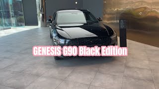 Genesis G90 Black Edition | Ultimate Luxury Sedan in Stunning 4K | Full Walkaround 