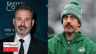 Jimmy Kimmel Blasts Aaron Rodgers On Air After Jeffrey Epstein Claim | THR News