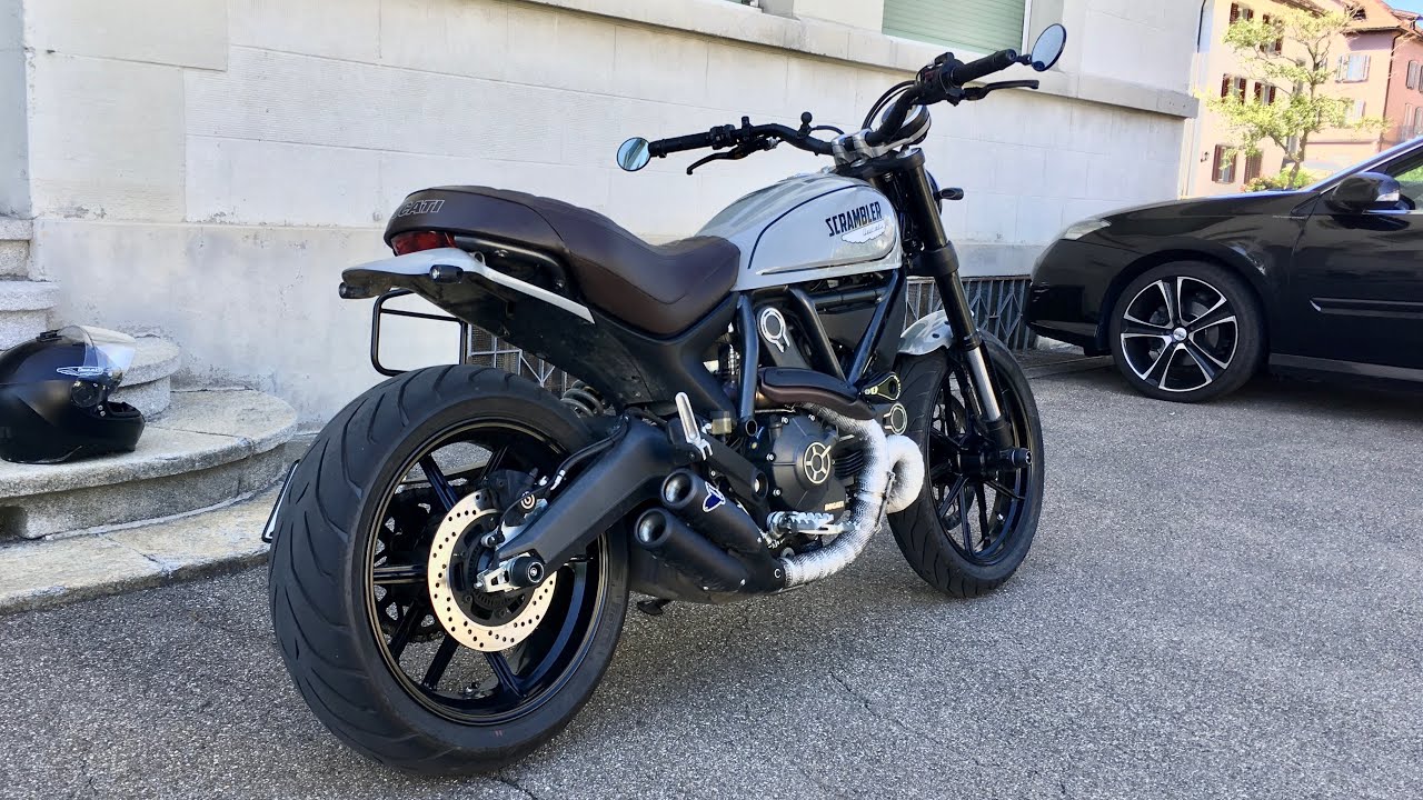 DUCATI SCRAMBLER | Make the Scrambler go to work - Pillion RAW Audio