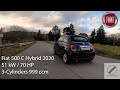 Fiat 500 C Hybrid 2020 | 70 HP | Top Speed | German Autobahn