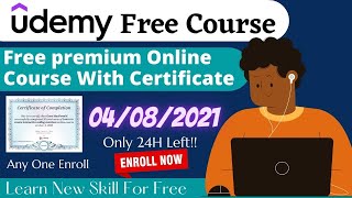 Free udemy Courses With certificate | Free Udemy certificate courses #UdemyCoupons #UdemyFree screenshot 4