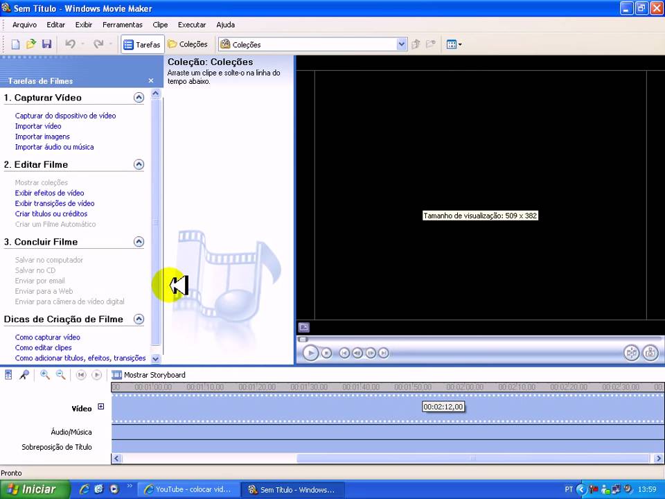 tutorial como deixar videos de 4 3 para 16 9 no windows movie