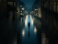 The City Watches #barefootinrain #rain #wetsuit