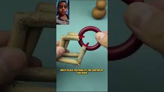 Do you also think it's impossible to remove thisring?#puzzle#iq#iqtest