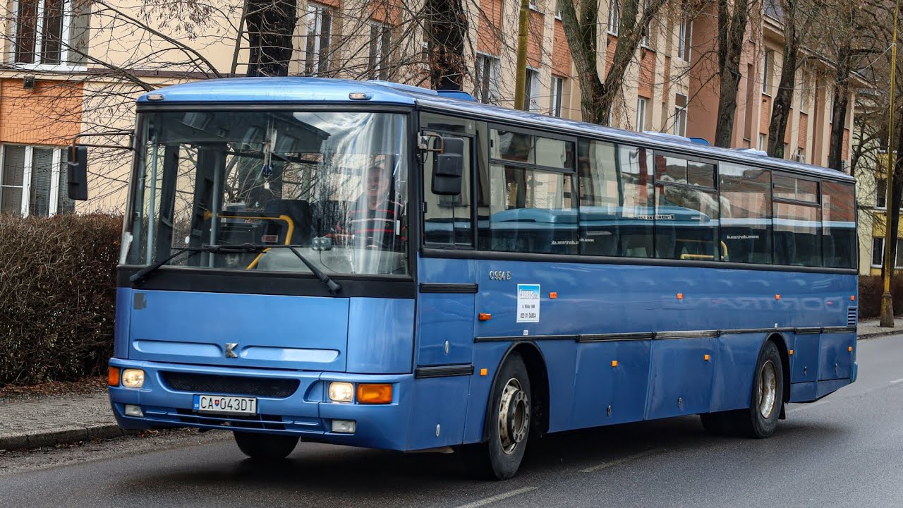 Karosa C954E.1360 (CA-043DT) | NAD za Os v úseku Pov. Bystrica - Dolný Hričov