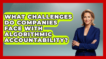 What Challenges Do Companies Face With Algorithmic Accountability? | AI and Technology Law News