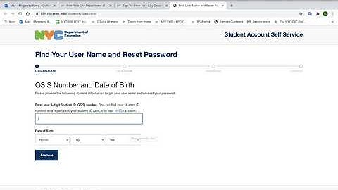 Find username reset password in TeachHub