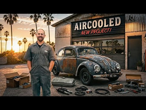GETTING A VINTAGE "1956 VW OVAL BEETLE" BACK ON THE ROAD