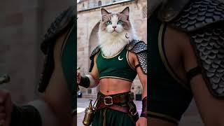 Turkish Warrior Ragdoll Cat | Ottoman Noble Cat Transformation #ragdollcat #cat #catvideos