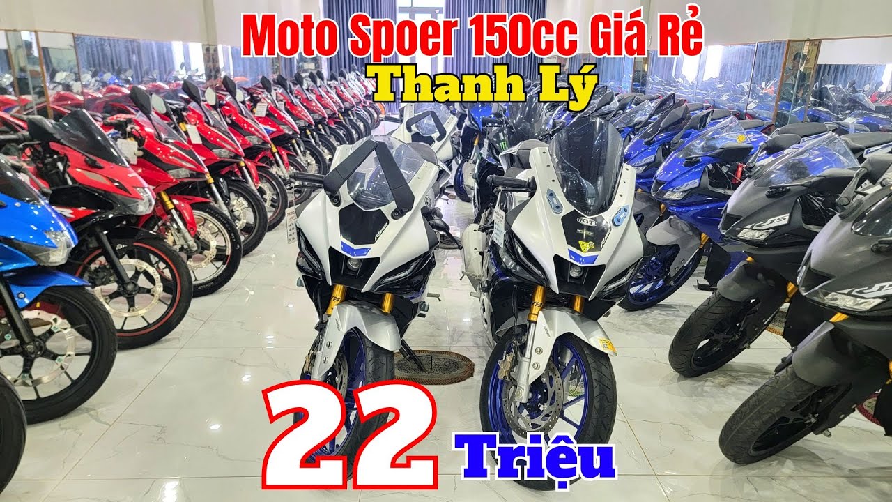 Moto Sport 150cc Cũ Giá Rẻ Yamaha R15V3 , GSX R150 , CBR150R ,R15V2 ,R15M ,CBR300R