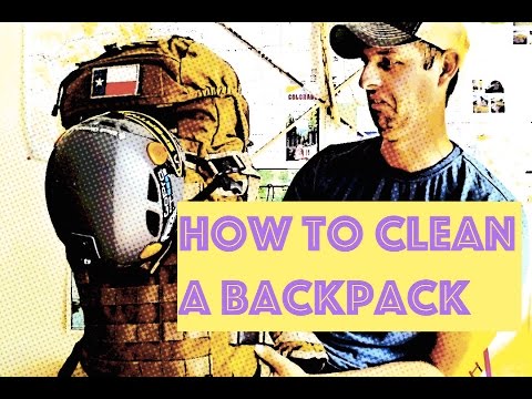 How to Clean a Backpack