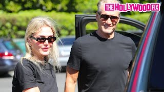 Dolph Lundgren & Emma Krokdal Go Grocery Shopping At Bristol Farms Market In WeHo, CA