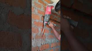 26mm drill machine wall chipping #telugu #shorts #house #2022