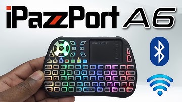 2024 iPazzPort A6 Wireless Bluetooth Mini Keyboard Review
