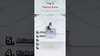 Top 5 Patrick Kane Shootout Goals