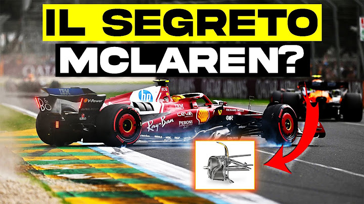 IL TRUCCO MCLAREN CHE FA TREMARE FERRARI!