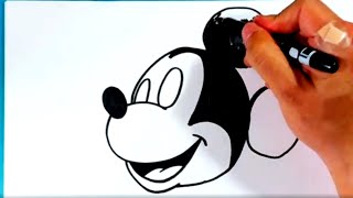 Comment dessiner Mickey Mouse