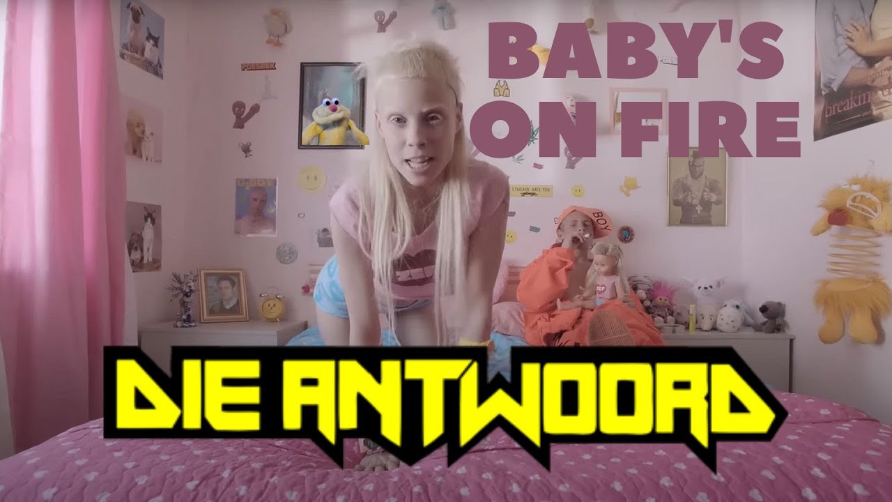 Lemon Drop reaction Die Antwoord - Baby's on Fire Official Music Video