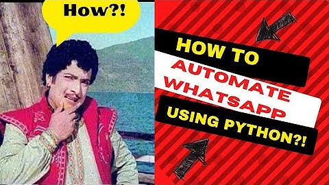 Automate Sending WhatsApp message using Python in 3 steps :)