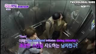 TWICE REACTION TO KISSING COUPLE IN ELEVATOR  l