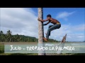 Julio Trepando La Palmera - Momento Vivir y Viajar - Samana - República Dominicana