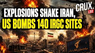 LIVE | Massive Explosions in Bandar Abbas, Qeshm Island as US Bombs '140 Military Targets' in Iran