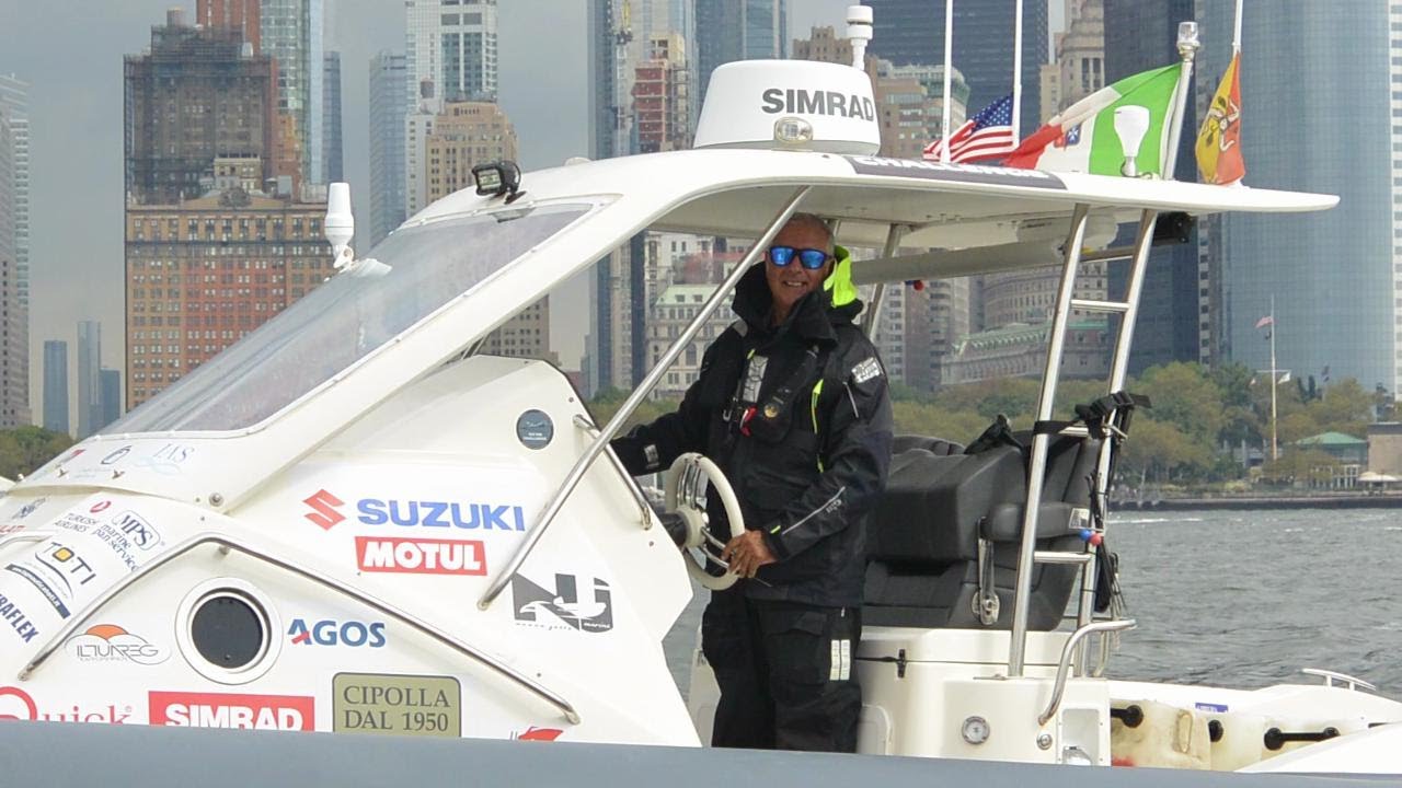 Palermo-New York in gommone, il racconto della traversata