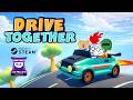 4人で運転を分担してコースクリアを目指すゲーム【Drive Together Demo】