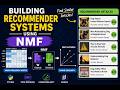How to Build Recommender Systems with NMF