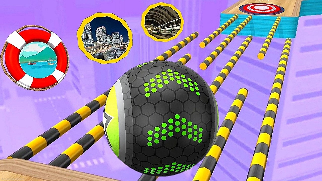 GOING BALLS SPEEDRUN, PORTAL RUN, HARD LEVEL SECTIONS