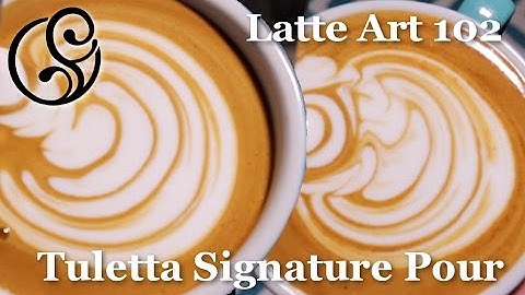 Tuletta Signature Pour Tutorial - Latte Art 102 - Coffeefusion